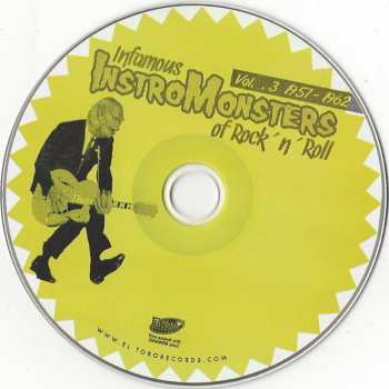 CD Various: Infamous Instro-Monsters Of Rock’ N ’Roll Vol.3 1957-1962