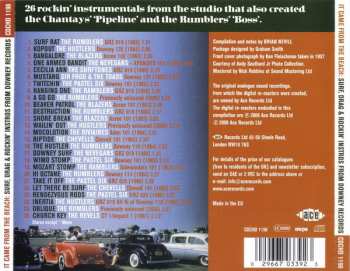 CD Various: It Came From The Beach: Surf, Drag & Rockin' Instros From Downey Records