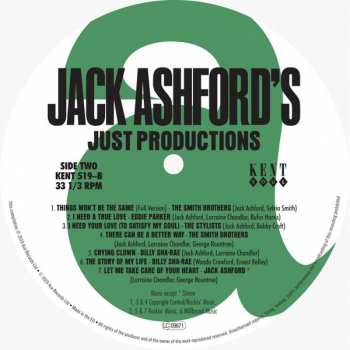 LP Various: Jack Ashford's Just Productions