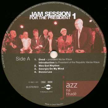 LP Various: Jam Session For The President 1