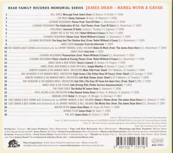 CD Various: James Dean -  Rebel With A Cause