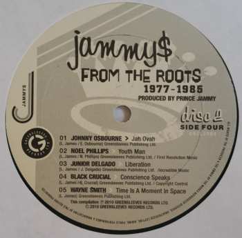 2LP Various: Jammy$ From The Roots (1977-1985)