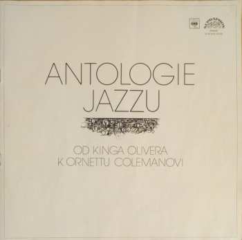 4LP/Dobozkészlet Various: Antologie Jazzu (Od Kinga Olivera K Ornettu Colemanovi) (4xLP + BOX + BOOKLET)