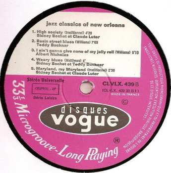 2LP Various: Jazz Classics Of New Orleans