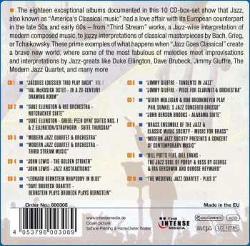 10CD/Dobozkészlet Various: Jazz Goes Classical
