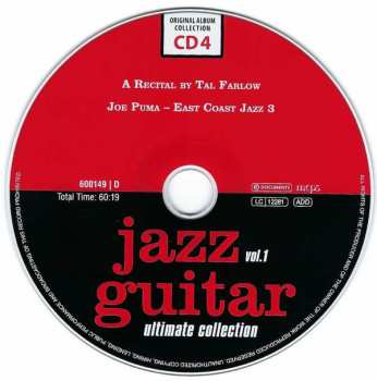 10CD/Dobozkészlet Various: Jazz Guitar Ultimate Collection Vol. 1