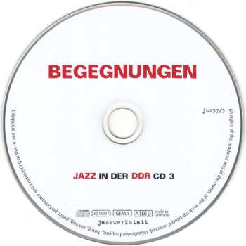 3CD/Dobozkészlet Various: Jazz In Der DDR