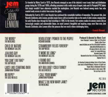 CD Various: Jem Records Celebrates John Lennon