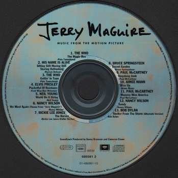 CD Various: Jerry Maguire (Music From The Motion Picture)