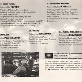 CD Various: Jerry Maguire (Music From The Motion Picture)