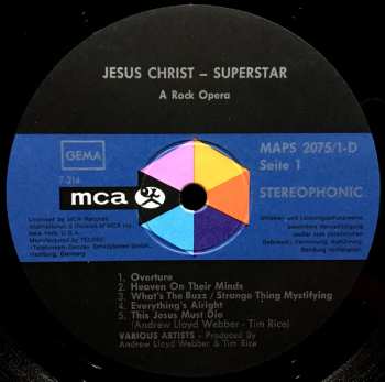 2LP/Dobozkészlet Various: Jesus Christ Superstar