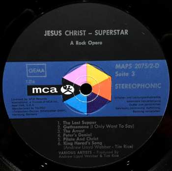 2LP/Dobozkészlet Various: Jesus Christ Superstar