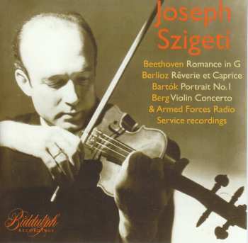 Album Various: Joseph Szigeti,violine