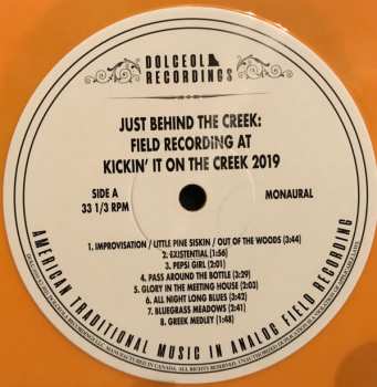 LP Various: Just Behind The Creek- Field Recording At Kickin' It On The Creek 2019 CLR