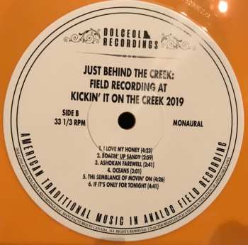 LP Various: Just Behind The Creek- Field Recording At Kickin' It On The Creek 2019 CLR