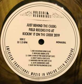 LP Various: Just Behind The Creek- Field Recording At Kickin' It On The Creek 2019 CLR