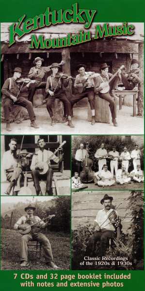 7CD/Dobozkészlet Various: Kentucky Mountain Music (Classic Recordings Of The 1920s & 1930s)