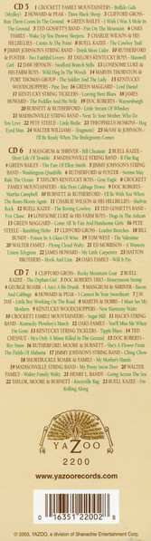 7CD/Dobozkészlet Various: Kentucky Mountain Music (Classic Recordings Of The 1920s & 1930s)