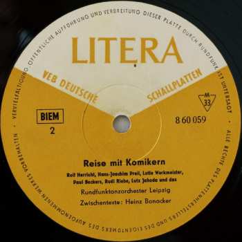 LP Various: Komiker-Parade