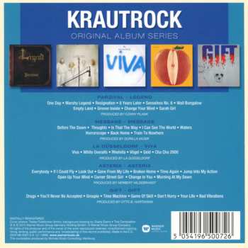5CD/Dobozkészlet Various: Krautrock