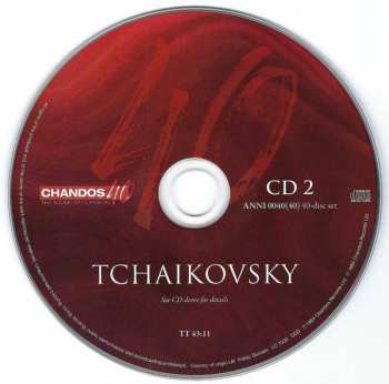40CD/Dobozkészlet Various: Landmarks | 40 Years Of Chandos