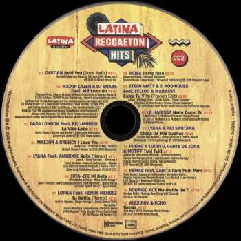3CD Various: Latina Reggaeton Hits