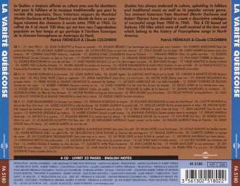 4CD Various: La Variété Québécoise - Histoire De La Chanson À Succès