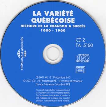 4CD Various: La Variété Québécoise - Histoire De La Chanson À Succès