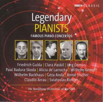 10CD Various: Legendary Pianists (swr Classic-edition)