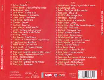 2CD Various: Les Chansons De L'Année 1958