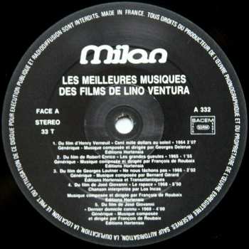 LP Various: Les Plus Belles Musiques Des Films De Lino Ventura