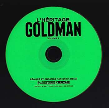 CD Various: L'héritage Goldman (Volume 2)