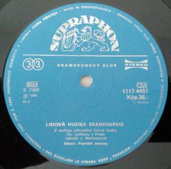 2LP Various: Lidová Hudba Skandinávie (2xLP)