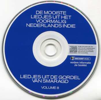 CD Various: Liedjes Uit De Gordel Van Smaragd Vol. 8