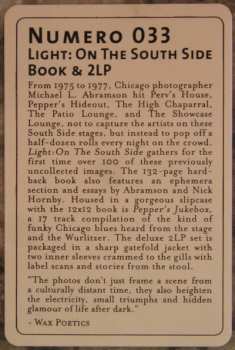 2LP Various: Light: On The South Side LTD