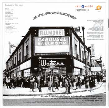 CD Various: Live At Bill Graham's Fillmore West