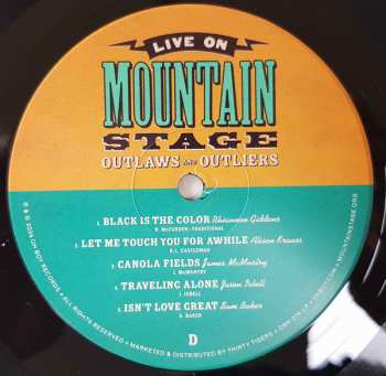 LP Various: Live On Mountain Stage - Outlaws And Outliers