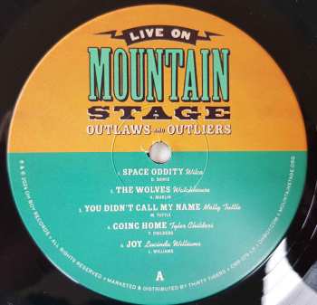 LP Various: Live On Mountain Stage - Outlaws And Outliers