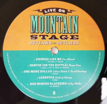 LP Various: Live On Mountain Stage - Outlaws And Outliers