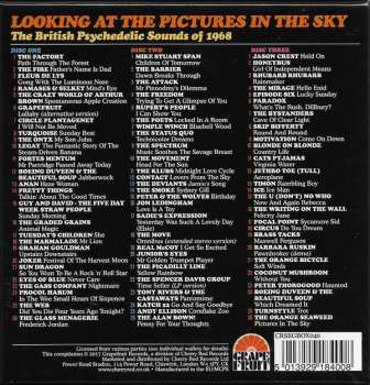 3CD/Dobozkészlet Various: Looking At The Pictures In The Sky (The British Psychedelic Sounds Of 1968)