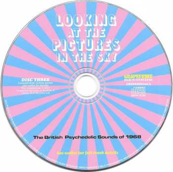 3CD/Dobozkészlet Various: Looking At The Pictures In The Sky (The British Psychedelic Sounds Of 1968)