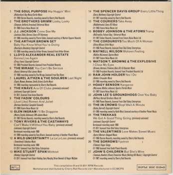 3CD/Dobozkészlet Various: Looking Back (80 Mod, Freakbeat & Swinging London Nuggets)