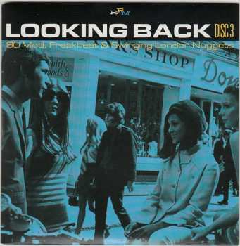 3CD/Dobozkészlet Various: Looking Back (80 Mod, Freakbeat & Swinging London Nuggets)