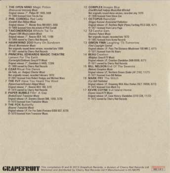 3CD/Dobozkészlet Various: Love, Poetry And Revolution (A Journey Through The British Psychedelic And Underground Scenes 1966-72)