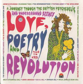 3CD/Dobozkészlet Various: Love, Poetry And Revolution (A Journey Through The British Psychedelic And Underground Scenes 1966-72)