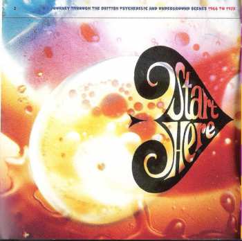 3CD/Dobozkészlet Various: Love, Poetry And Revolution (A Journey Through The British Psychedelic And Underground Scenes 1966-72)