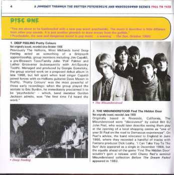 3CD/Dobozkészlet Various: Love, Poetry And Revolution (A Journey Through The British Psychedelic And Underground Scenes 1966-72)