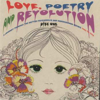 3CD/Dobozkészlet Various: Love, Poetry And Revolution (A Journey Through The British Psychedelic And Underground Scenes 1966-72)