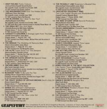 3CD/Dobozkészlet Various: Love, Poetry And Revolution (A Journey Through The British Psychedelic And Underground Scenes 1966-72)