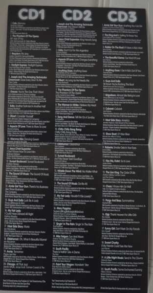 3CD/Dobozkészlet Various: Magic From The Musicals